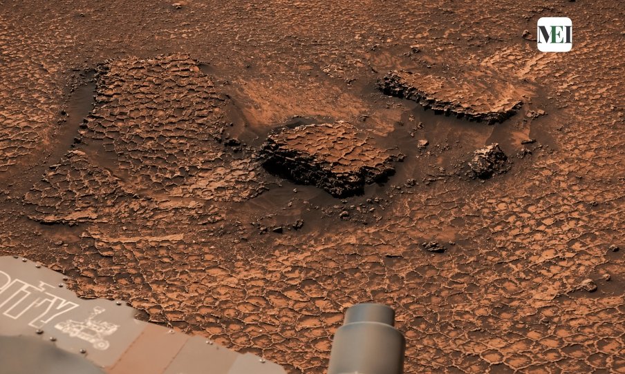 NASA Mars Rover Captures a Mysterious Honeycomb Landscape That Has Scientists Curious